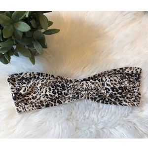 Leopard Bandeau Bra